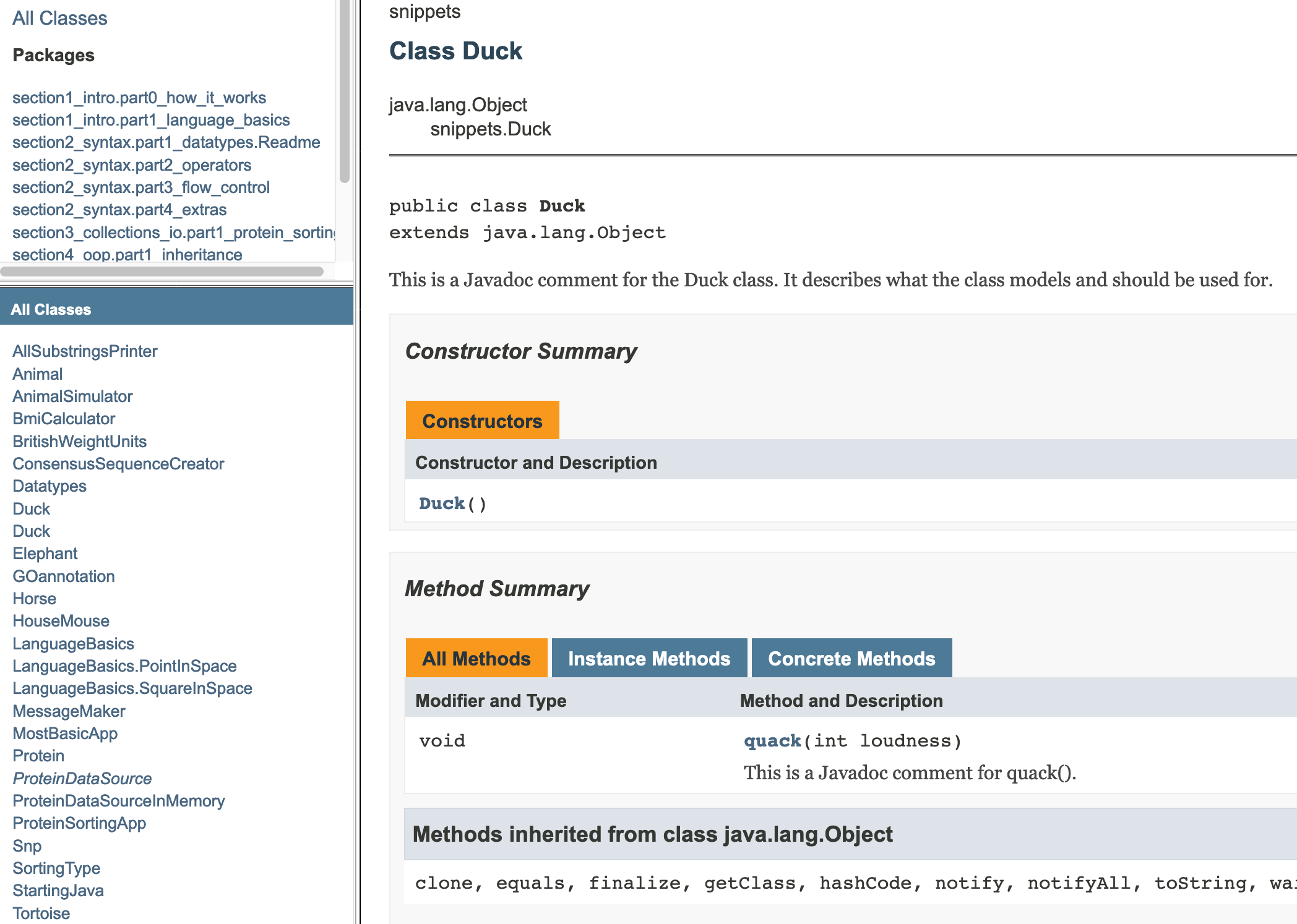 Javadoc